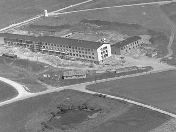 baustelle der hlbla sankt florian in den jahren 1965 bis 1969