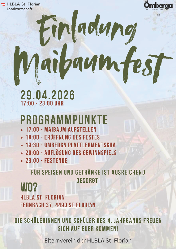 Flyer Maibaumfest