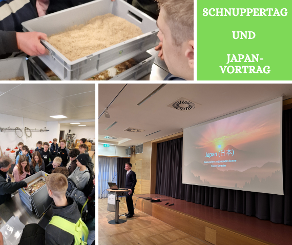 schnuppertag und japan-vortrag von simon kerndler aus dem 5b-jahrgang
