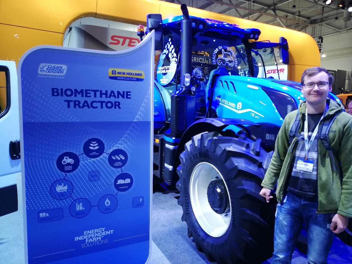 biomethan traktor