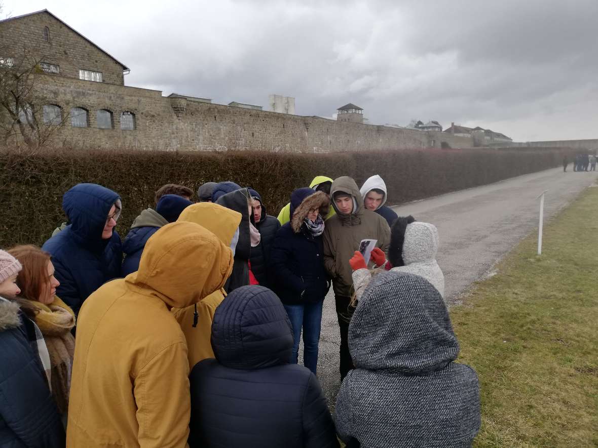 paedagogischer rundgang an der kz-gedenkstaette mauthausen