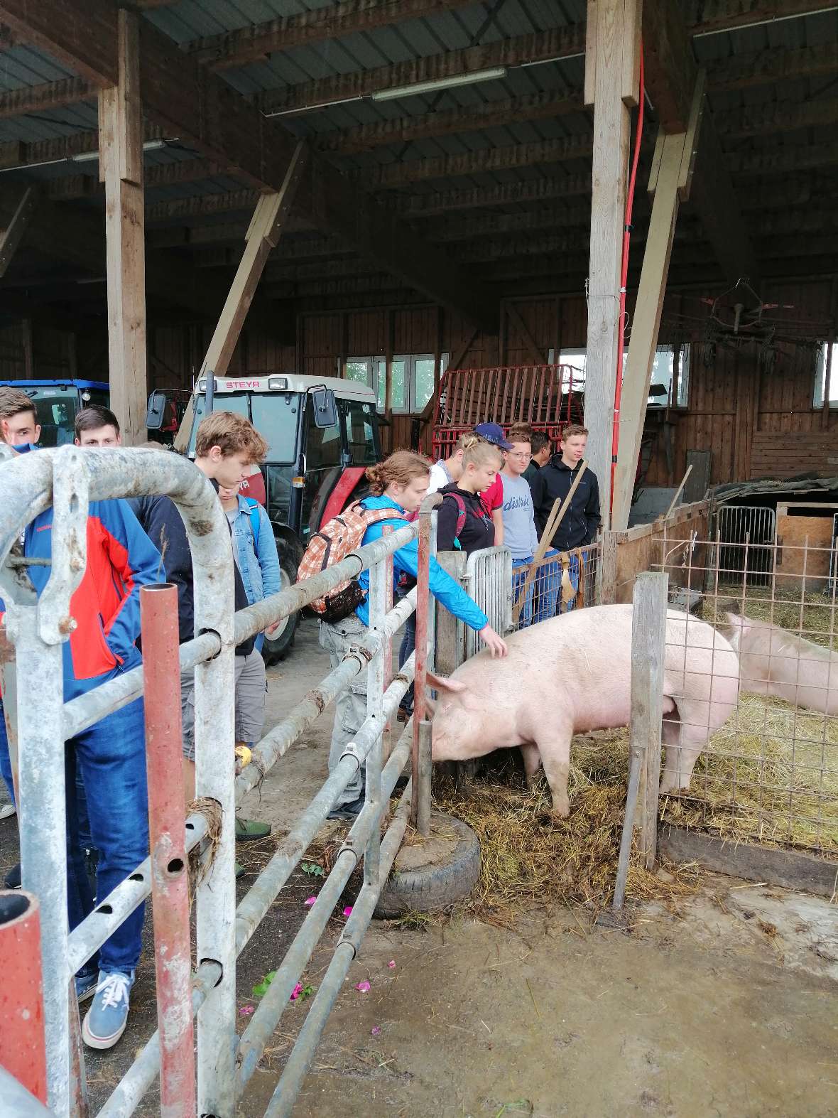 besuch bei familie steinmayr